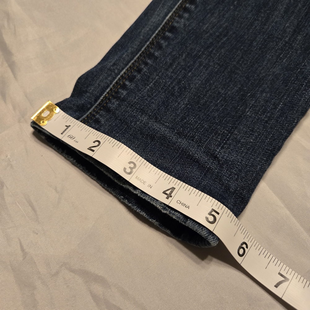 Anthropilogie Unpublished Skinny Jeans 29 Blue Stretch High Rise‎ - Picture 2 of 10